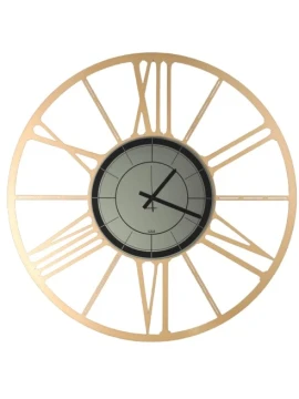 Ceart - Orologio da Parete Ruota Black Edition - Oro Metallizzato