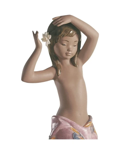 Lladró - Scultura Bimba Fiore del Tropico - Gres Porcellanato