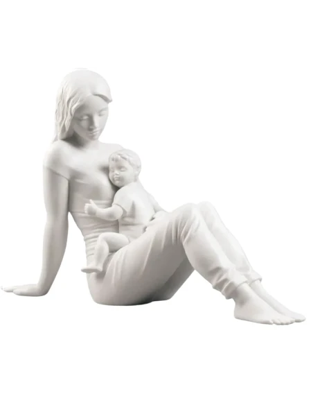 Lladró - Sculpture A Mother's Love - Matt White