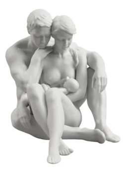 Lladró - Scultura Famiglia L'essenza della Vita - Porcellana