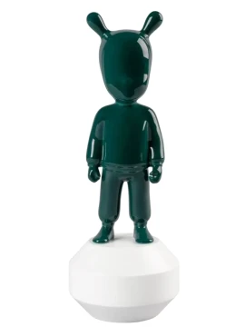 Lladró - The Dark Green Guest - Dark Green / White