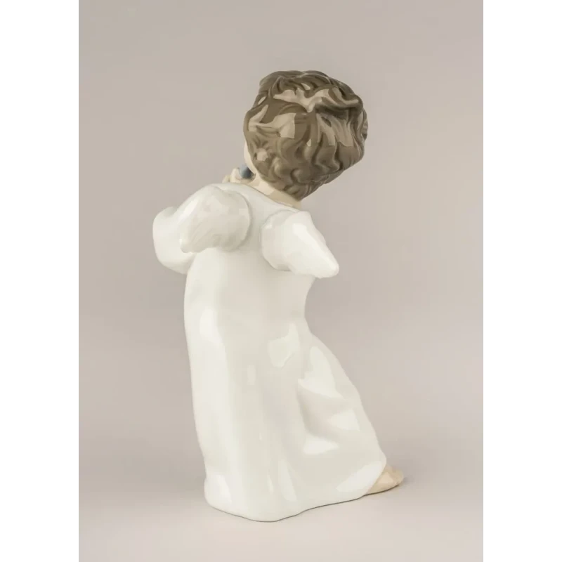 Lladró - Angel with Flute Sculpture - Porcelain