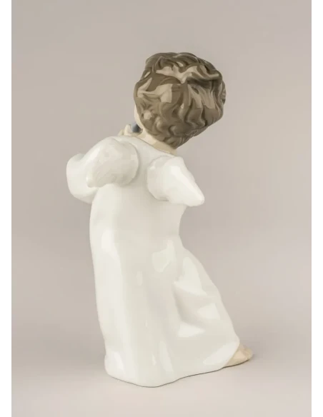 Lladró - Angel with Flute Sculpture - Porcelain