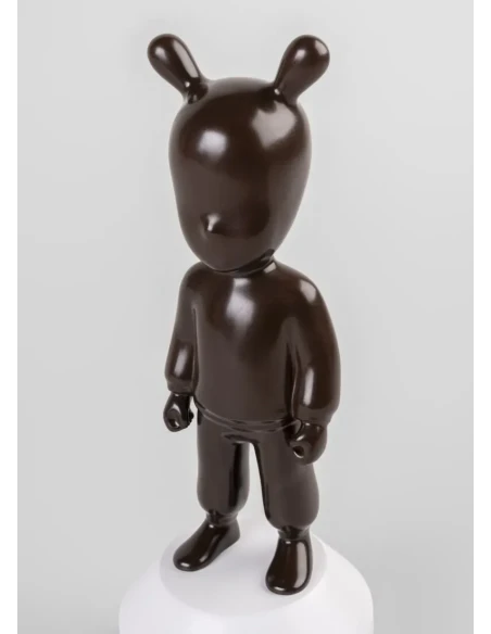 Lladró - Scultura The Chocolate Guest - Marrone / Bianco