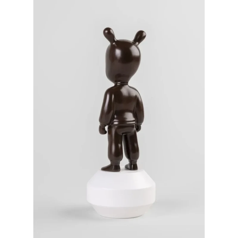Lladró - Scultura The Chocolate Guest - Marrone / Bianco
