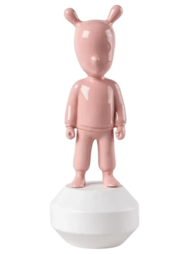 Lladró - Scultura The Pink Guest - Rosa / Bianco