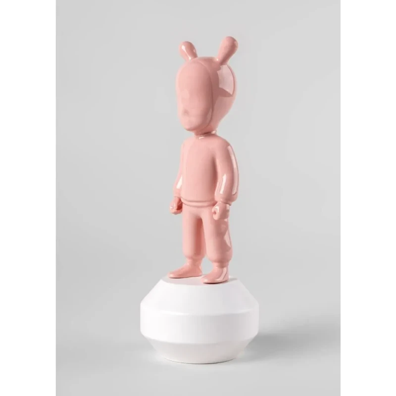 Lladró - The Pink Guest Sculpture - Pink / White