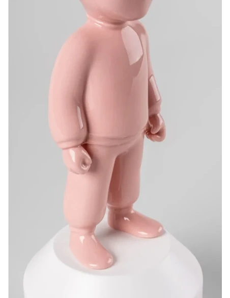 Lladró - The Pink Guest Sculpture - Pink / White