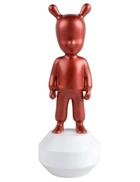 Lladró - Scultura The Metallic Red Guest - Rosso Metallizzato  / Bianco