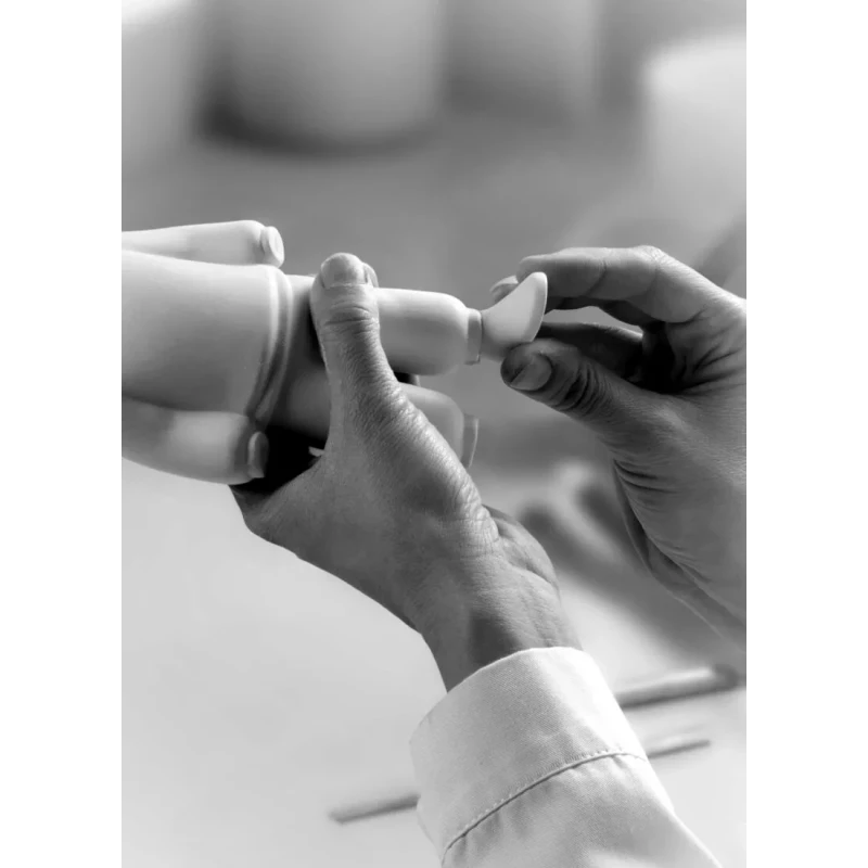 Lladró - The Dark Blue Guest Sculpture - Dark Blue / White