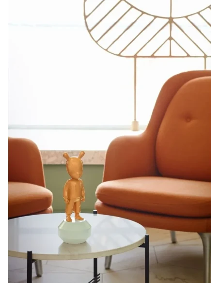 Lladró - Scultura The Orange Guest - Arancione / Bianco