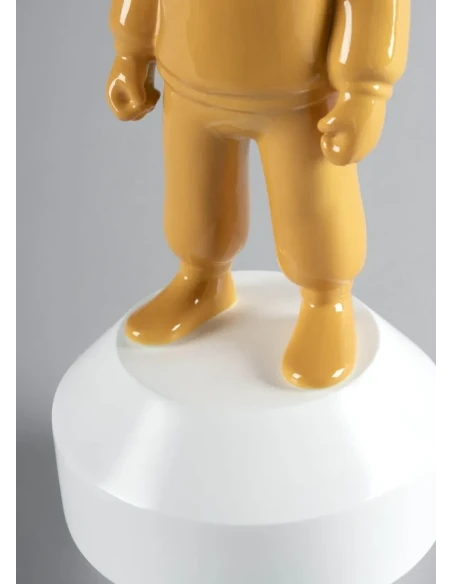 Lladró - The Orange Guest Sculpture - Orange / White