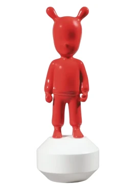 Lladró - Scultura The Red Guest - Rosso / Bianco