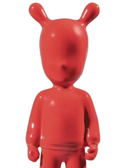 Lladró - The Red Guest Sculpture - Red / White