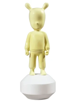Lladró - Scultura The Yellow Guest - Giallo / Bianco