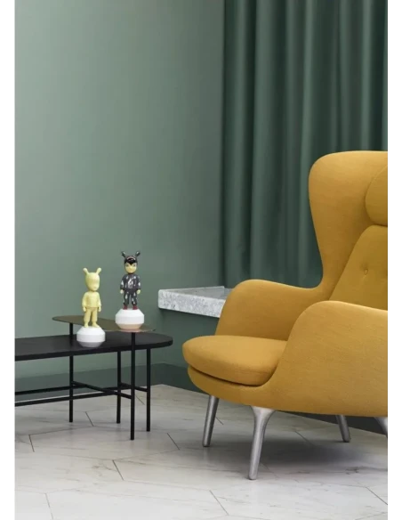 Lladró - Scultura The Yellow Guest - Giallo / Bianco