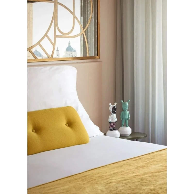 Lladró - Scultura The Green Guest - Verde / Bianco