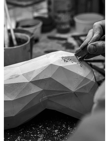 Lladró - Scultura Cavallo - Nero opaco