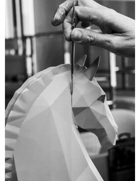 Lladró - Horse Sculpture - Matt Black