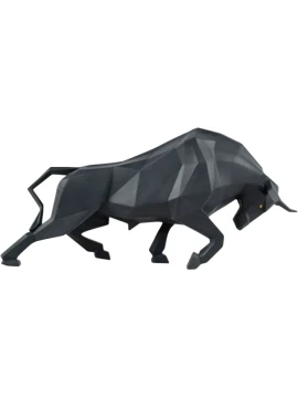 Lladró - Bull Sculpture - Matte Black