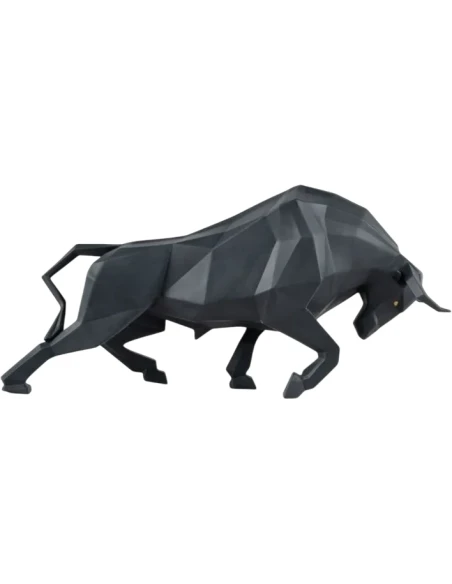Lladró - Scultura Toro - Nero opaco