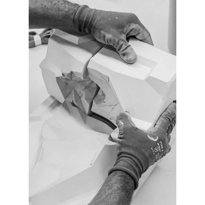 Lladró - Scultura Leone - Nero opaco