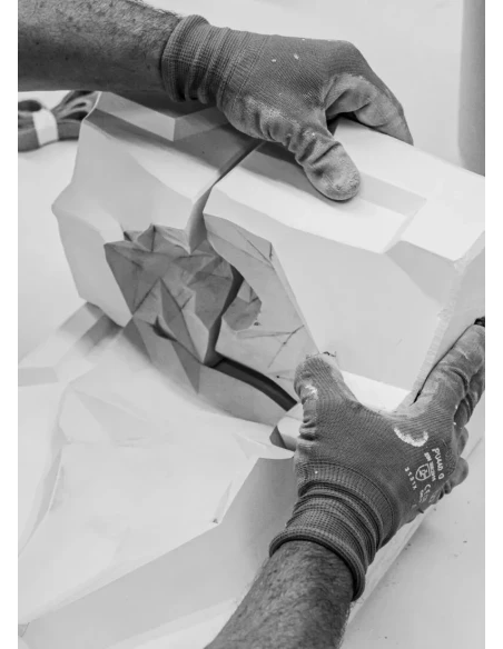 Lladró - Scultura Leone - Nero opaco