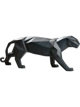 Lladró - Scultura Pantera - Nero opaco