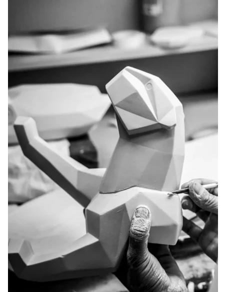 Lladró - Scultura Pantera - Nero opaco