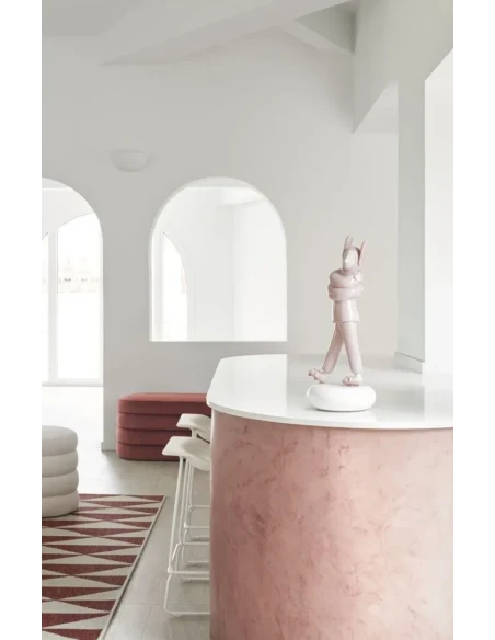 Lladró - Embraced Pink Sculpture - Porcelain