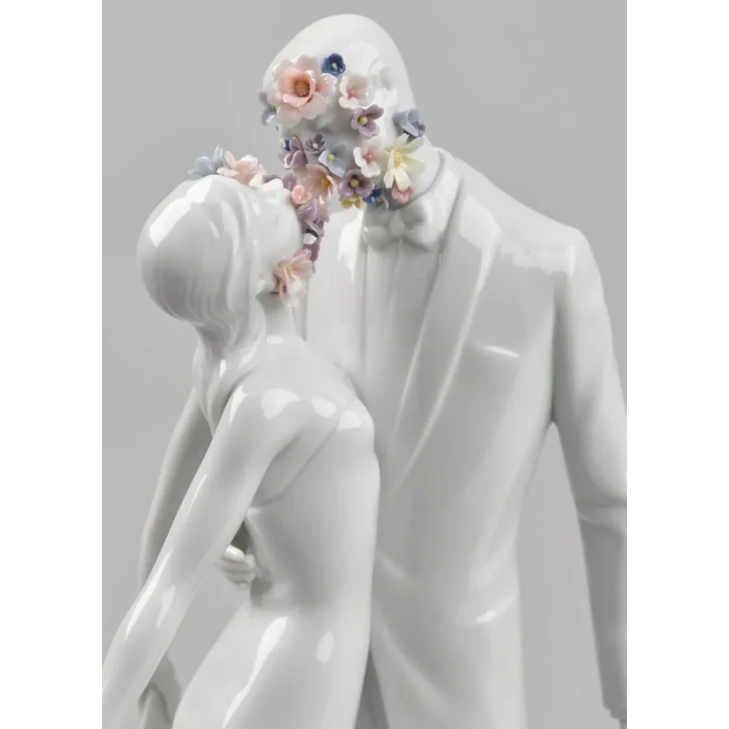 Lladró - Love Flowers Sculpture I - Porcelain