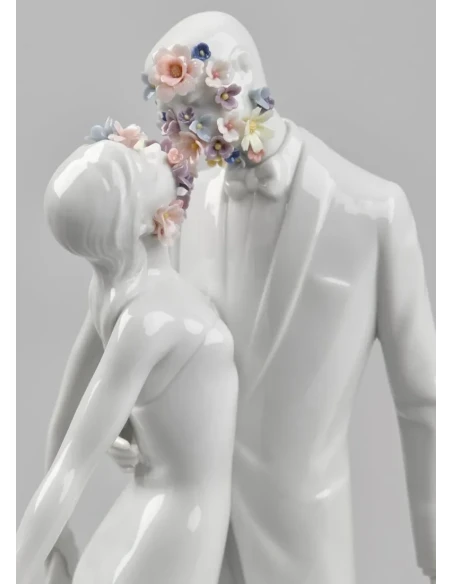Lladró - Love Flowers Sculpture I - Porcelain