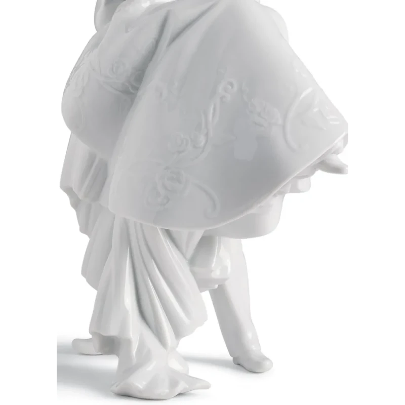 Lladró - Scultura Amore II Fiori - Porcellana