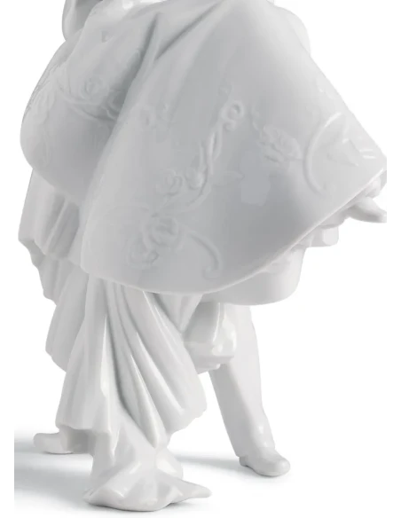 Lladró - Love II Flowers Sculpture - Porcelain