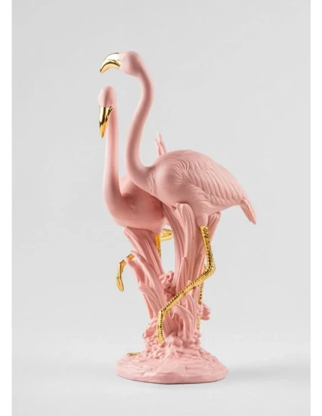 Lladró - Scultura Fenicotteri - Rosa