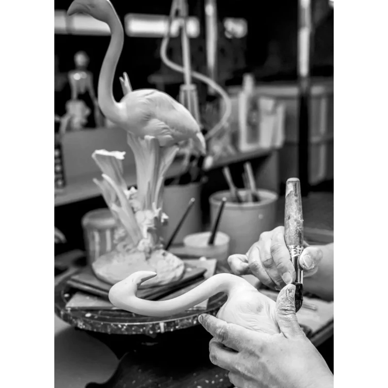 Lladró - Scultura Fenicotteri - Rosa