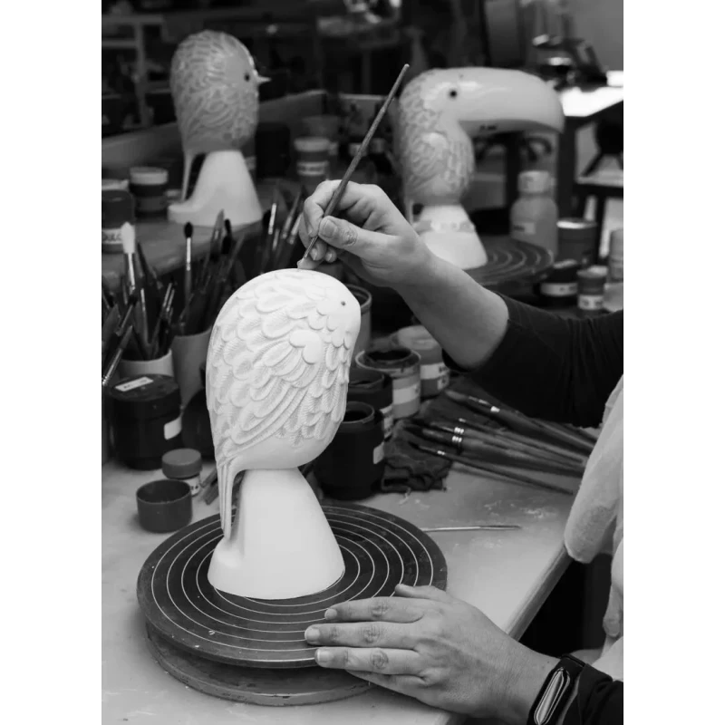 Lladró - Face 2 Face sculpture - Sparrow