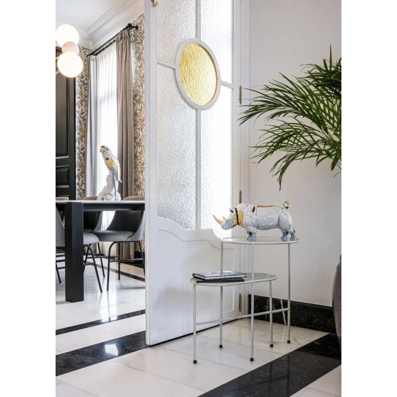 Lladró - Cyborg Macaw Sculpture - Porcelain