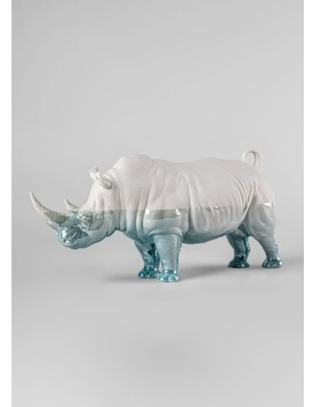 Lladró - Rhino Sculpture - Underwater