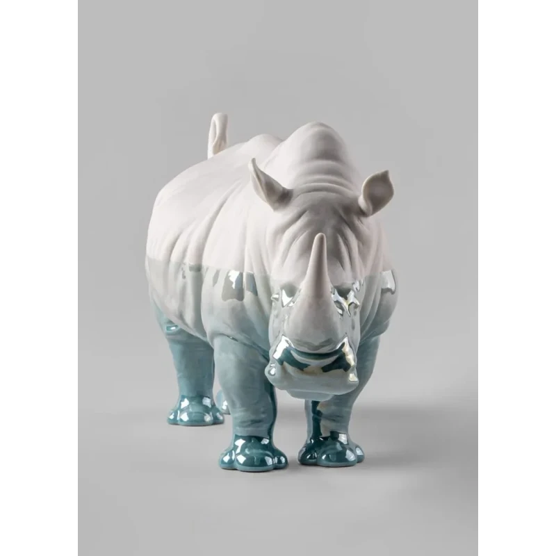 Lladró - Rhino Sculpture - Underwater