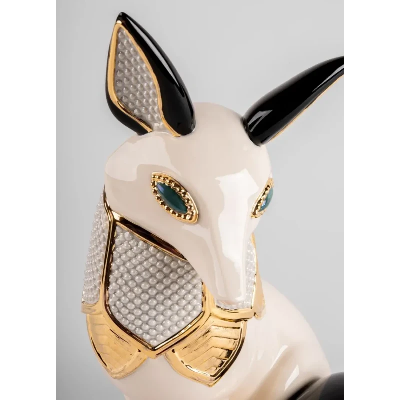 Lladró - Jewel Fox Sculpture - Porcelain