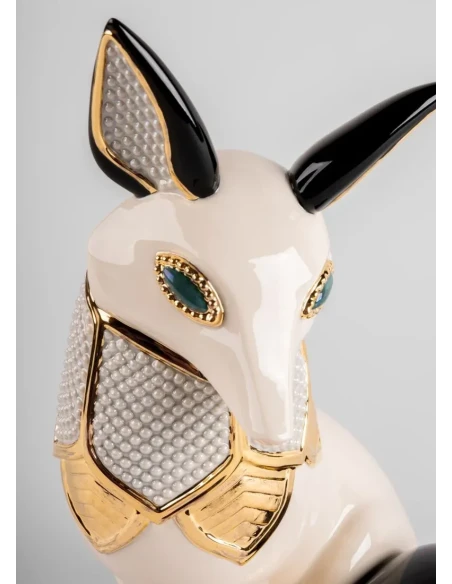 Lladró - Jewel Fox Sculpture - Porcelain