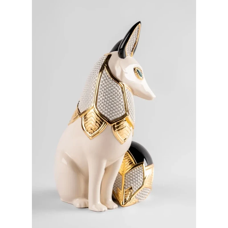 Lladró - Jewel Fox Sculpture - Porcelain