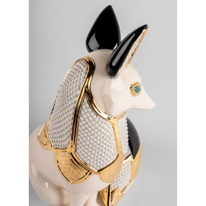 Lladró - Jewel Fox Sculpture - Porcelain