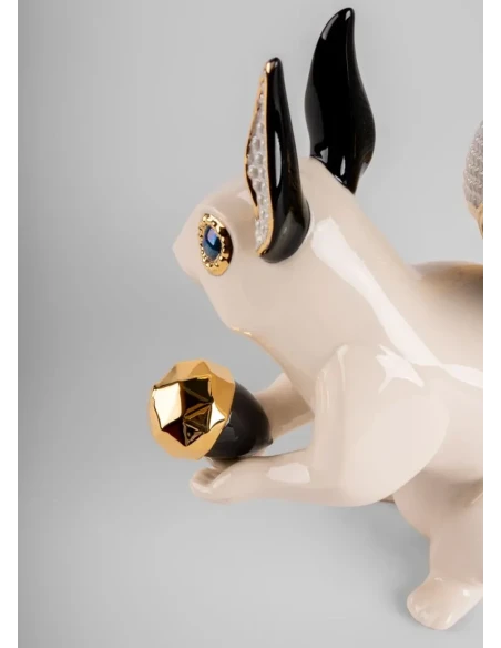 Lladró - Scultura Scoiattolo Gioiello - Porcellana