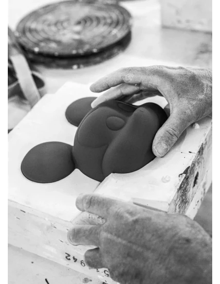 Lladró - Scultura Mickey Total Black - Nero