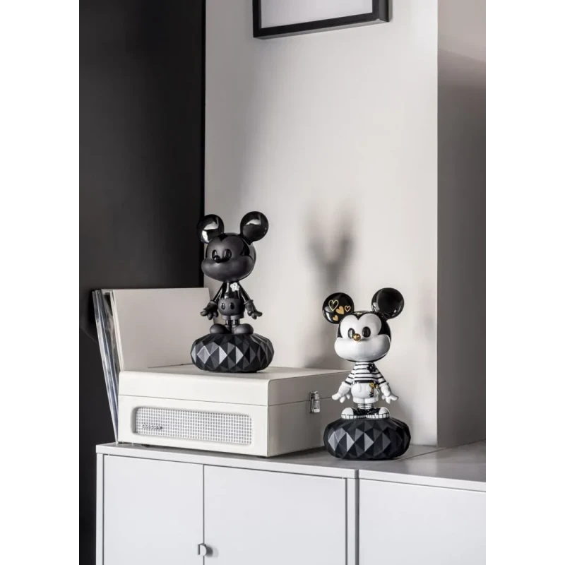 Lladró - Scultura Mickey - Black and White