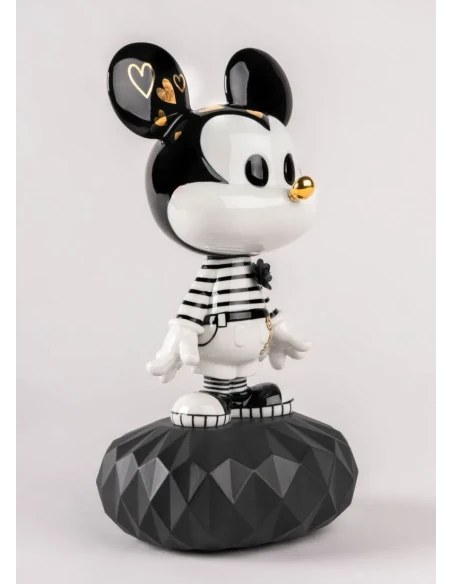 Lladró - Scultura Mickey - Black and White