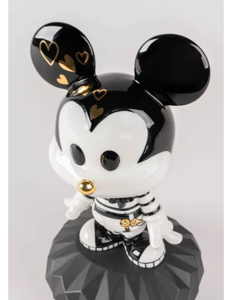 Lladró - Scultura Mickey - Black and White