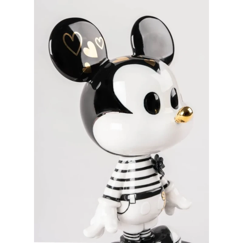 Lladró - Scultura Mickey - Black and White